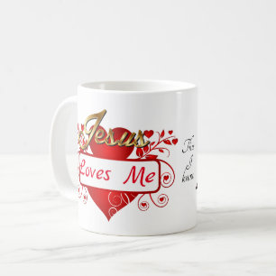 Caneca De Café Jesus ama-me, este que eu sei…