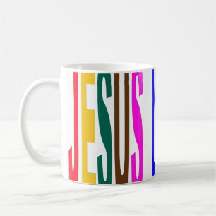 CANECA DE CAFÉ JESUS AMA VOCÊ