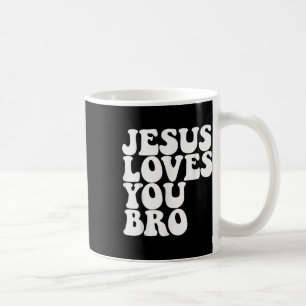 Caneca De Café Jesus ama você Irmão Igreja Cristã Jesus ama Y