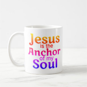 Caneca De Café Jesus Anchor Soul Blutooth
