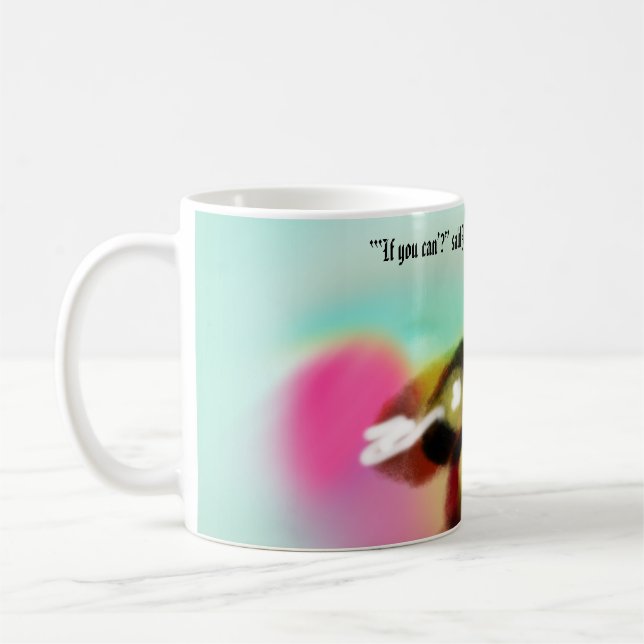 Caneca De Café Jesus aqui  (Esquerda)