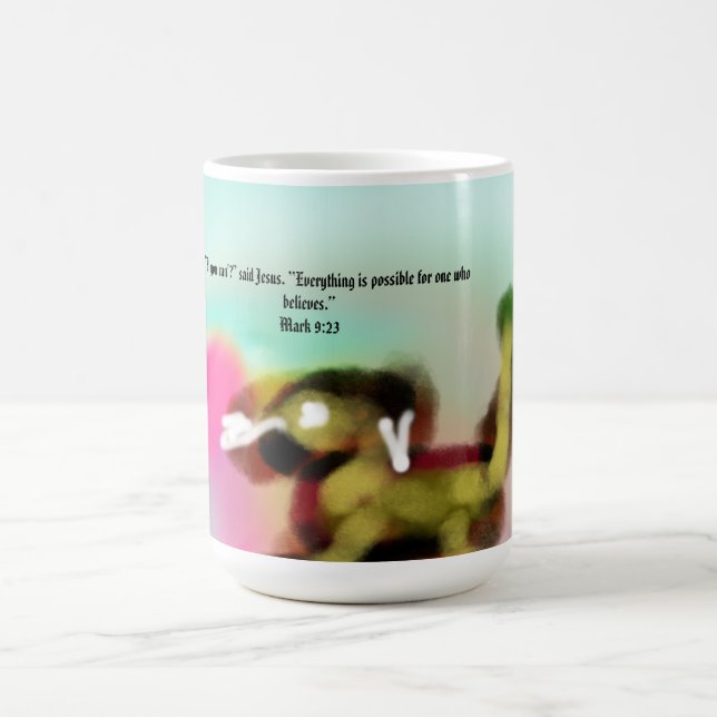 Caneca De Café Jesus aqui  (Centro)