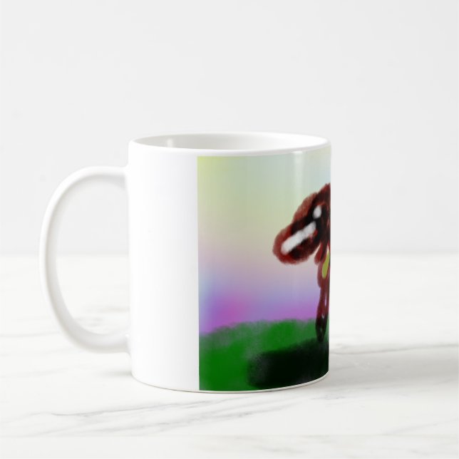 Caneca De Café Jesus aqui santo  (Esquerda)