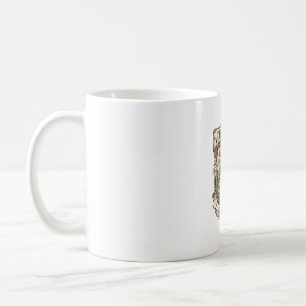 Caneca De Café Jesus Art Nouveau Cartaz Sagrado Jesus Art Nouveau
