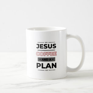Caneca De Café Jesus, Café E Um Plano