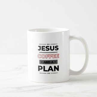 Caneca De Café Jesus, Café E Um Plano