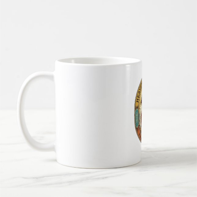 Caneca De Café Jesus Carteira de Identidade Falsa Confiscada Segu (Esquerda)