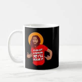 Caneca De Café Jesus Cristão Engraçado Meme Você Eu Resolverei o 