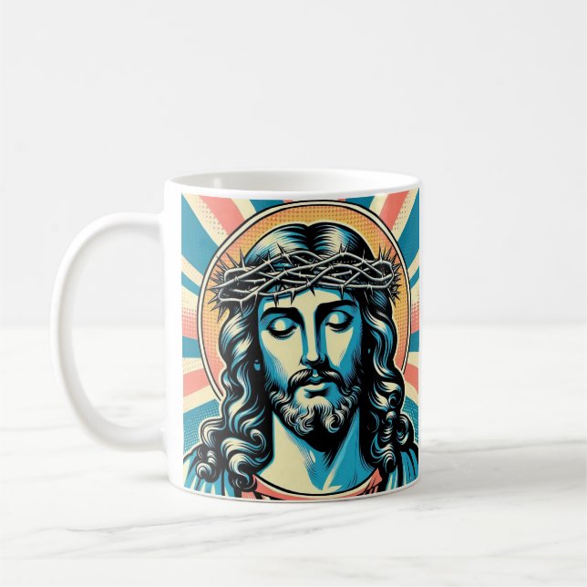 Caneca De Café Jesus Cristo (Esquerda)