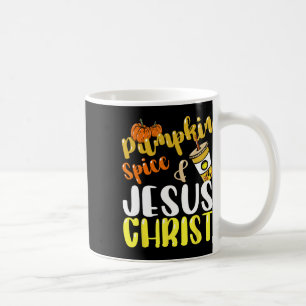 Caneca De Café Jesus Cristo E Pumpkin Spice outono Café