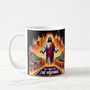 Caneca De Café Jesus Cristo Meu Caminho ou A Arte do Inferno