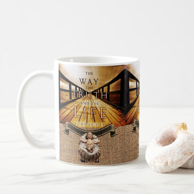 Caneca De Café Jesus Cristo Mug (Com Donut)