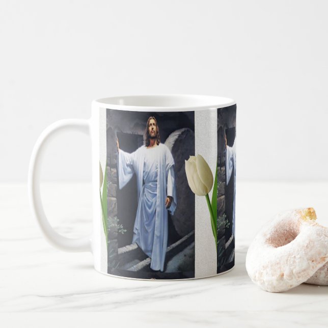 Caneca De Café Jesus Cristo Mug (Com Donut)