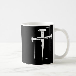 Caneca De Café Jesus Cross Nail Páscoa Christian Primavera Men Mu