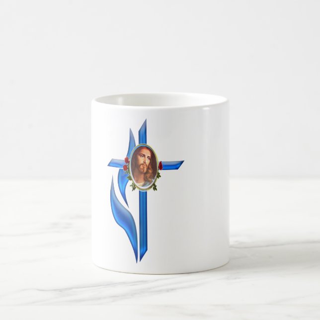 Caneca De Café Jesus cruz (Centro)