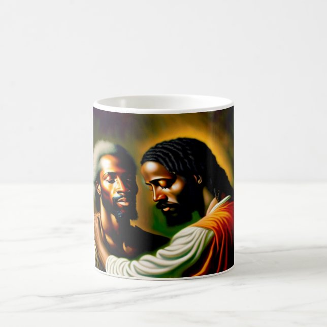 Caneca De Café Jesus cura uma cega de café II (Centro)