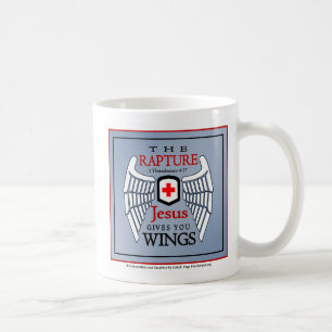 Caneca De Café Jesus dá-lhe as asas - êxtase