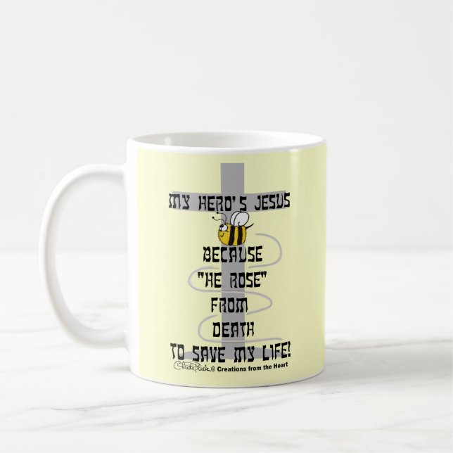 Caneca De Café Jesus de Herói (Esquerda)