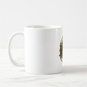 Caneca De Café Jesus Derrubou Parafuso Minúsculo Carpete Grosso H