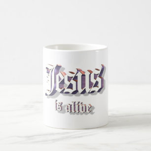 Caneca De Café Jesus é 3D vivo