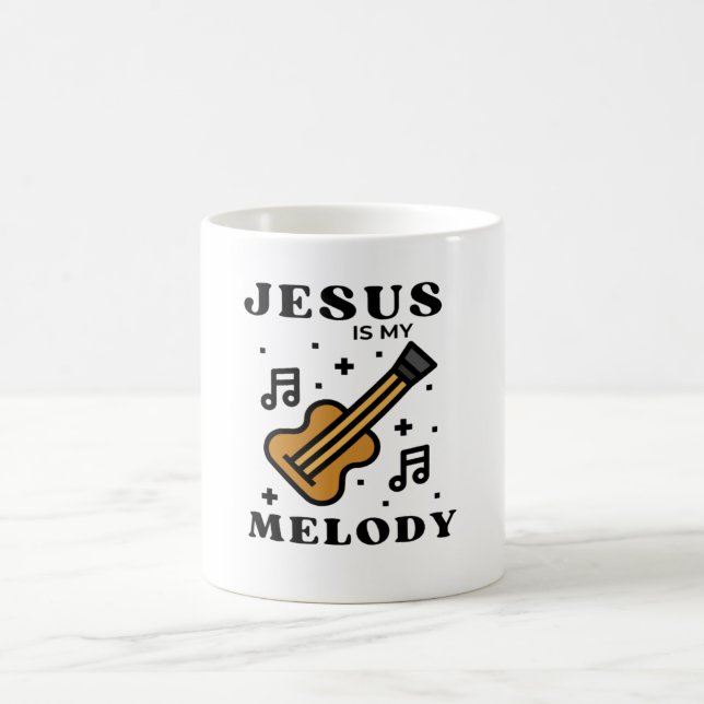 Caneca De Café Jesus é a minha Melody Mug (Centro)