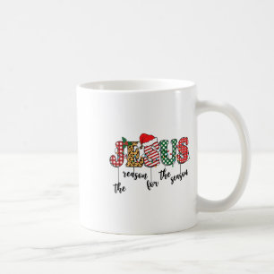 Caneca De Café Jesus É A Razão Para A Época Da Época Para O Natal