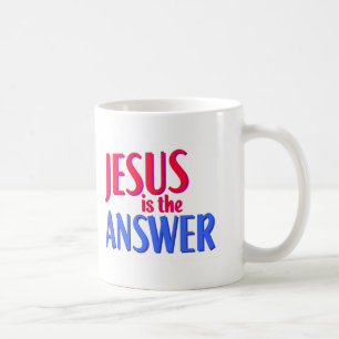 Caneca De Café Jesus é a resposta