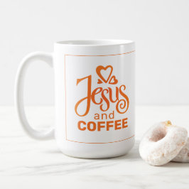 CANECA DE CAFÉ JESUS E CAFÉ MUG