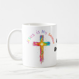 Caneca De Café Jesus É Meu Salvador Um Lembrete Fiel de Amor