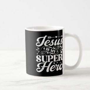 Caneca De Café Jesus é meu super-herói - religioso cristão