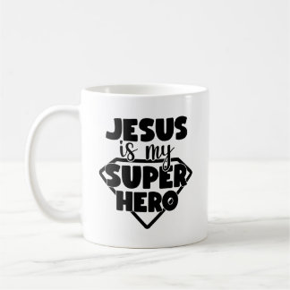 Caneca De Café Jesus É Minha Bolha De Café Herói