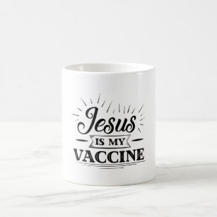 Caneca De Café Jesus É Minha Vacina