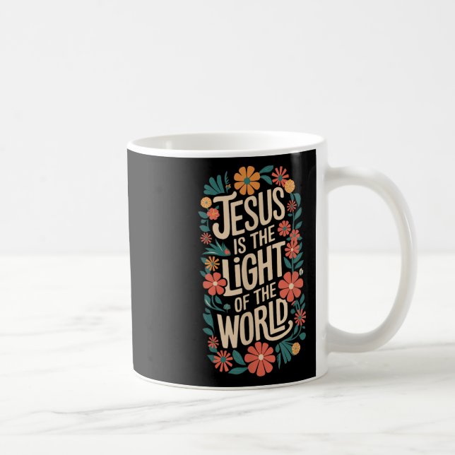 Caneca De Café Jesus é o cristão religioso leve (Direita)