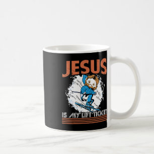 Caneca De Café Jesus é o meu bilhete de elevador de inverno espor