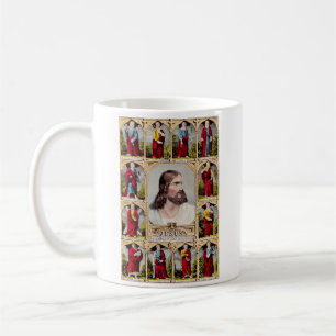 Caneca De Café Jesus e os doze apóstolos
