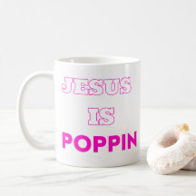 Jesus é Poppin Classic Mug versão 2