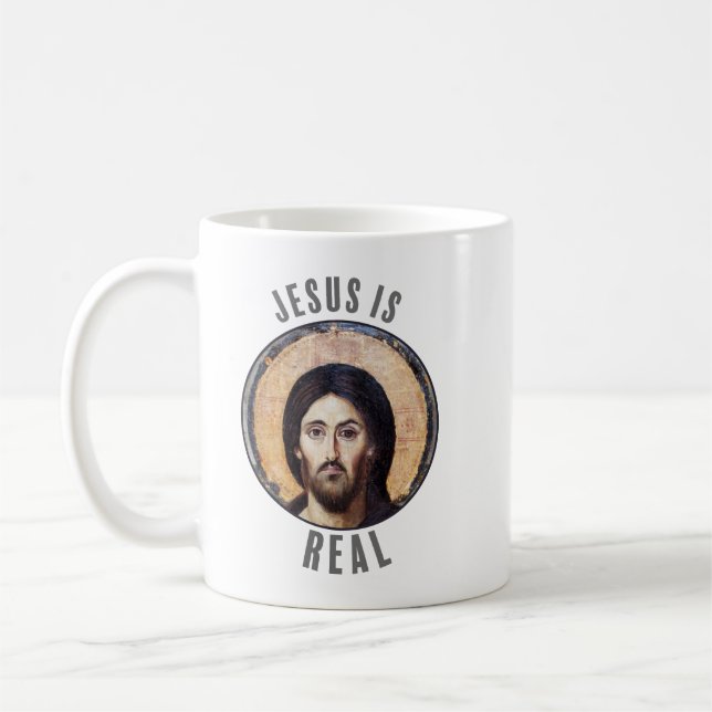 Caneca De Café Jesus é Real (Esquerda)