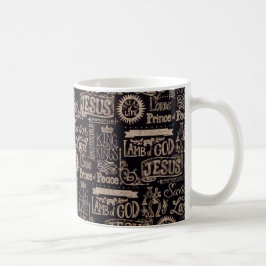 Caneca De Café Jesus é rei de Kings Mug