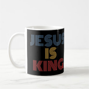 Caneca De Café Jesus é Rei T-ShirtJesus é o Rei roupa para vestir