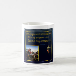 Caneca De Café Jesus ensinando múltiplas escrituras