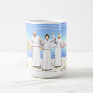 Caneca De Café Jesus entre os Doutores da Lei (dois episódios)
