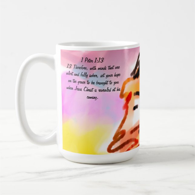 Caneca De Café Jesus, esperança (Esquerda)