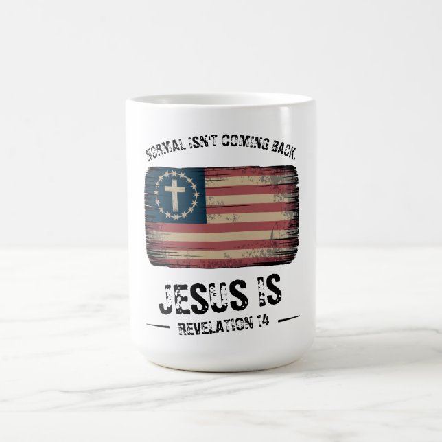 Caneca De Café Jesus Está Voltando (Centro)