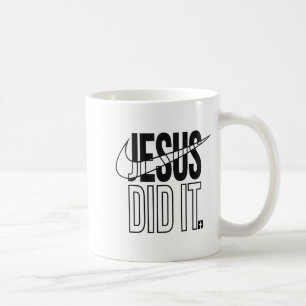 Caneca De Café Jesus Fez Cruz Religiosa Cristã