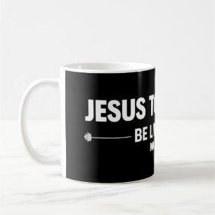 Caneca De Café Jesus fez soneca ser como Jesus Premium.