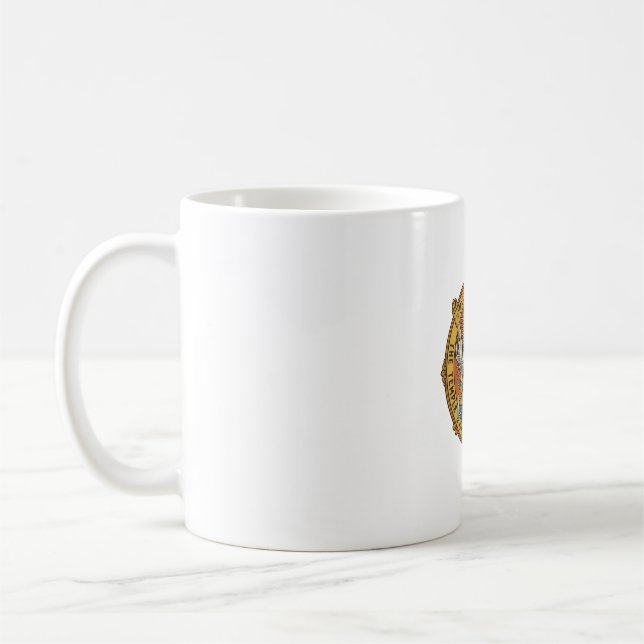 Caneca De Café Jesus Flexões de Bíceps Irritado Suporte de Agacha (Esquerda)
