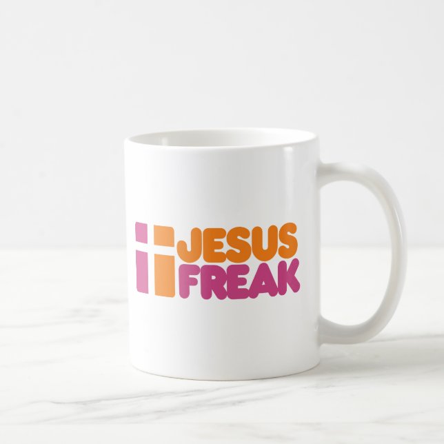 Caneca De Café Jesus Freak Parody (Direita)