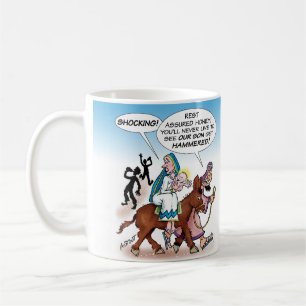 Caneca De Café Jesus "Hammered"? -