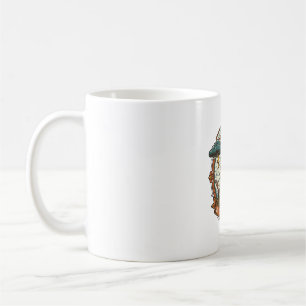 Caneca De Café Jesus Irritado Nuvem Escura Chuva Relâmpago Clima