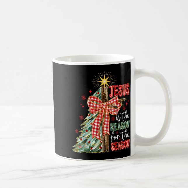 Caneca De Café Jesus Is The Reason For The Season Christmas Xmas  (Direita)